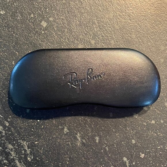 Ray Ban Sturdy Eyeglasses Case Black (Case Only) - Picture 2 of 4